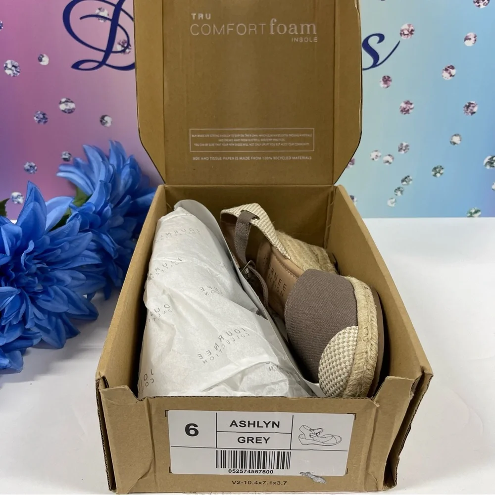 ASHLYN ESPADRILLES GREY